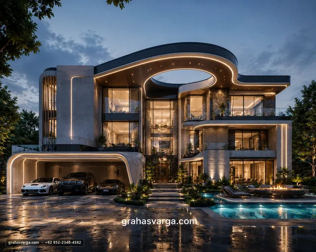 Arsitektur untuk Kabupaten Ogan Komering Ilir. — pandangan arsitektur 2