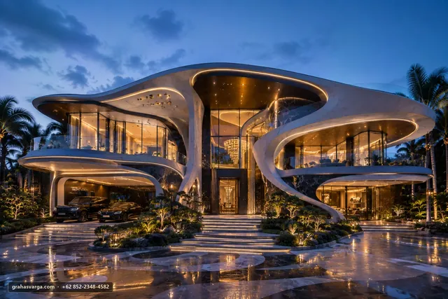 Arsitektur untuk Kabupaten Penukal Abab Lematang Ilir. — pandangan arsitektur 2