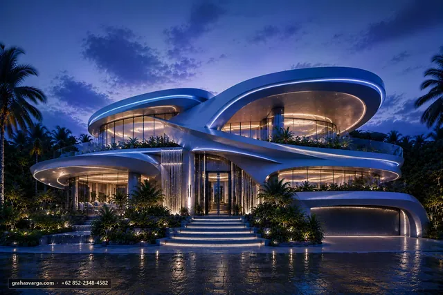 Arsitektur untuk Kota Palembang. — pandangan arsitektur 2